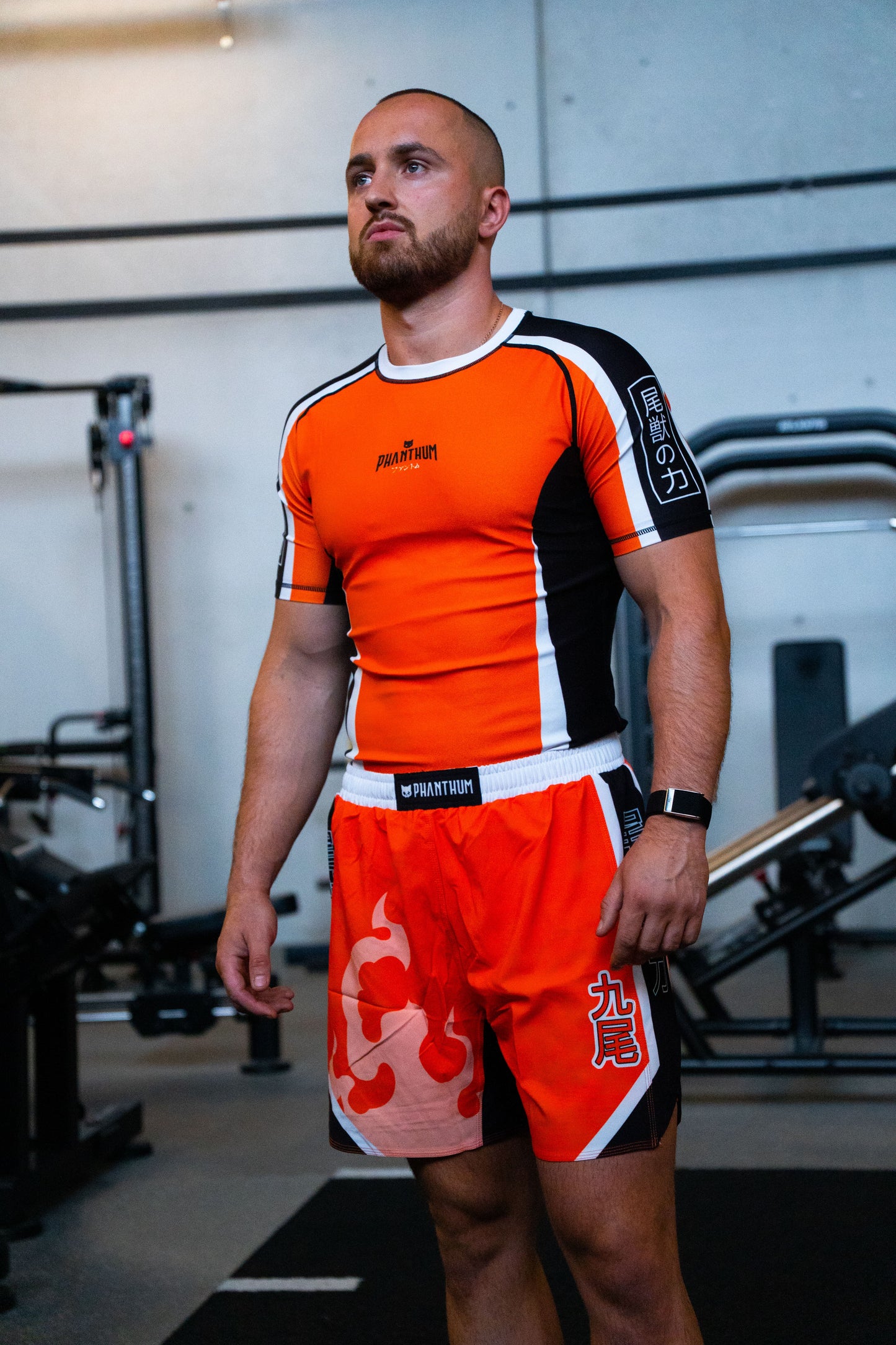 KURAMA/NARUTO COMPRESSION TEE