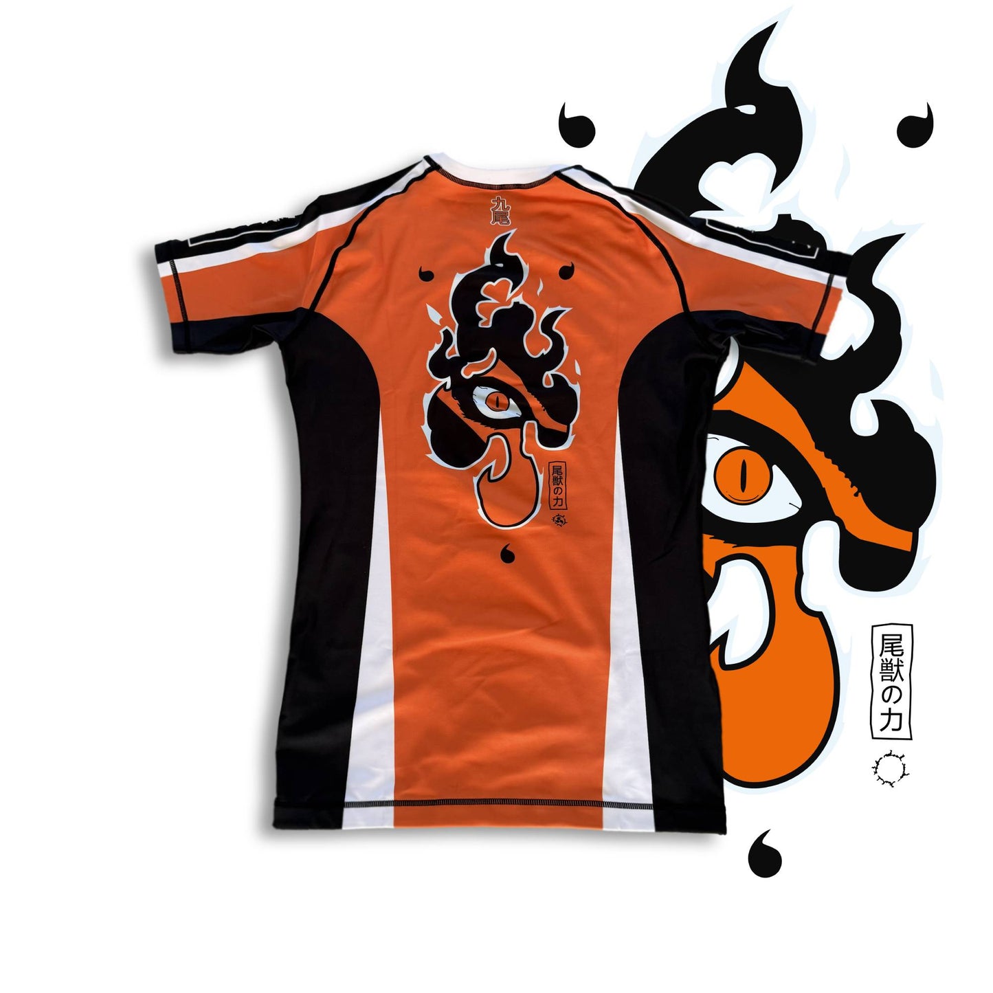 KURAMA/NARUTO COMPRESSION TEE