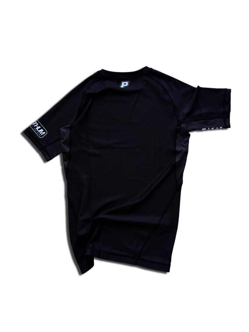 MANTA BLACK BASIC RASHGUARD